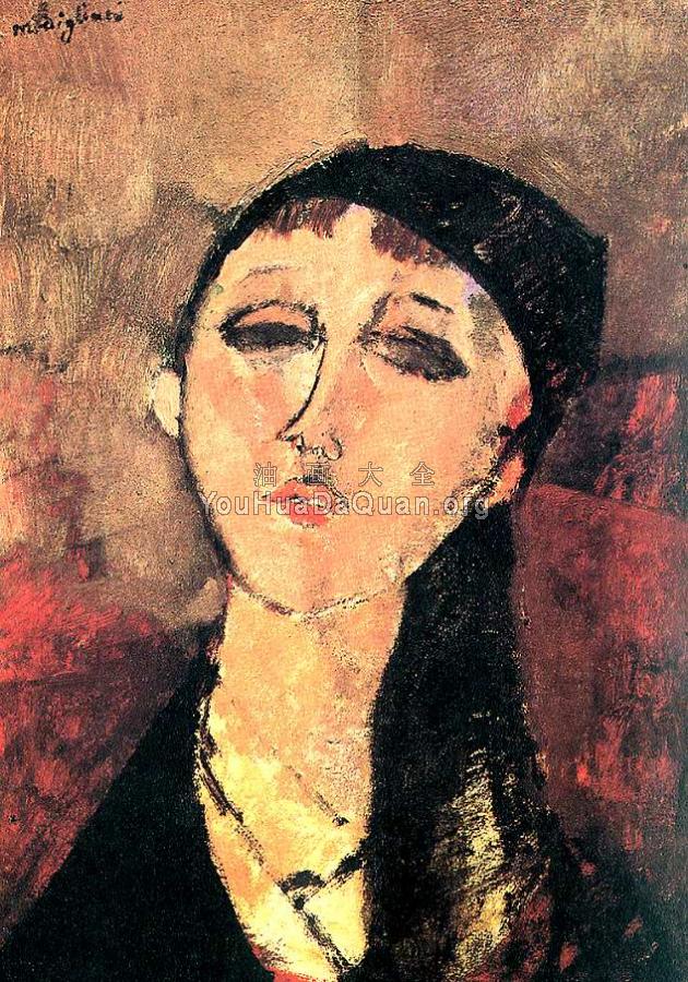 Portrait of a Young Girl - 阿米地奥·莫迪里阿尼